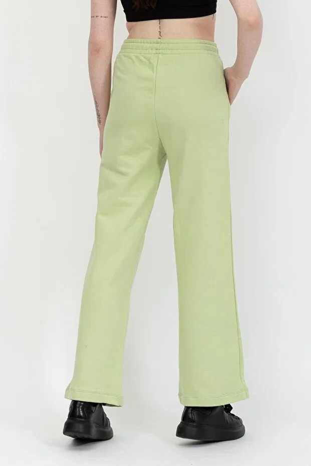 Женские широкие джоггеры с принтом Calvin Klein, Green — фото 3
