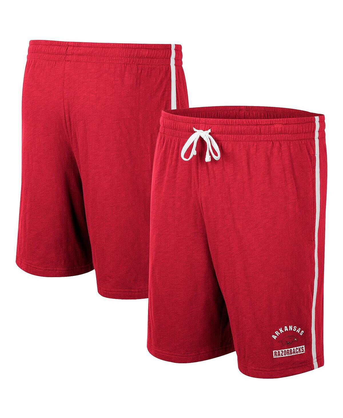 

Мужские шорты cardinal arkansas razorbacks thunder slub Colosseum