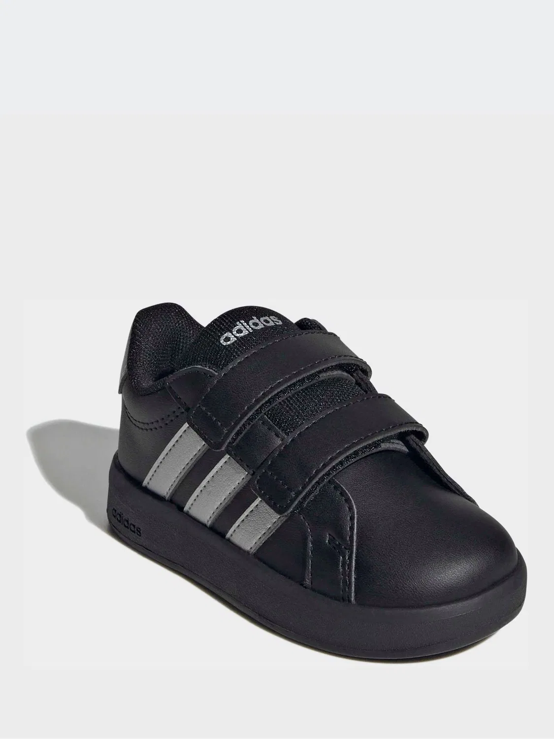 Кроссовки adidas Grand Court 3.0 для младенцев, черный/серебристый