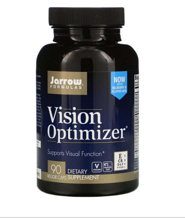 

Добавка для зрения, Vision Optimizer, 90 растительных капсул, Jarrow Formulas