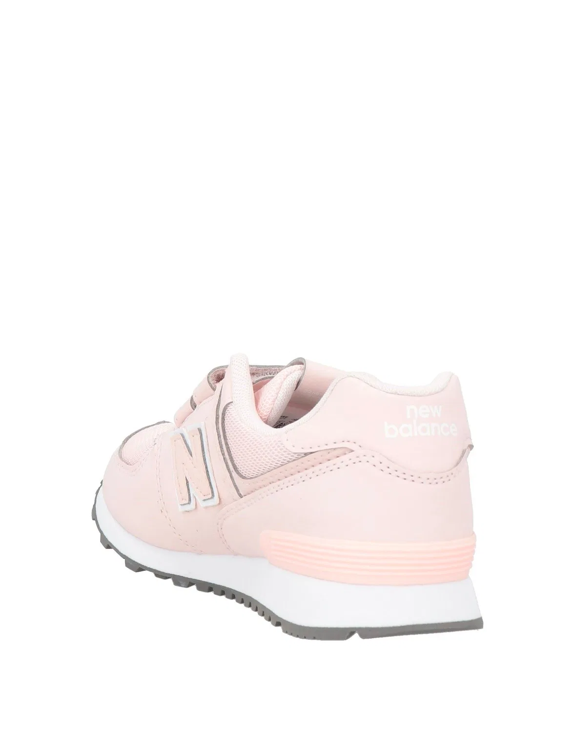 Детские кроссовки для девочек на липучках New Balance, Light Pink — фото 3