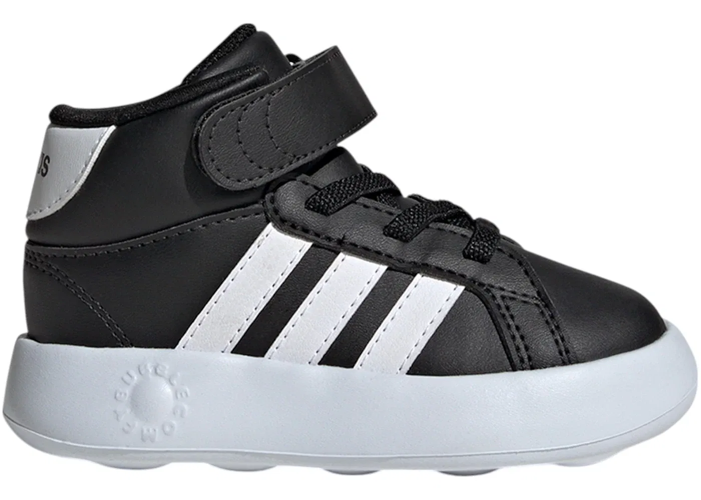 Детские кроссовки Lifestyle Adidas Grand Court, Core Black/Cloud White/Core Black