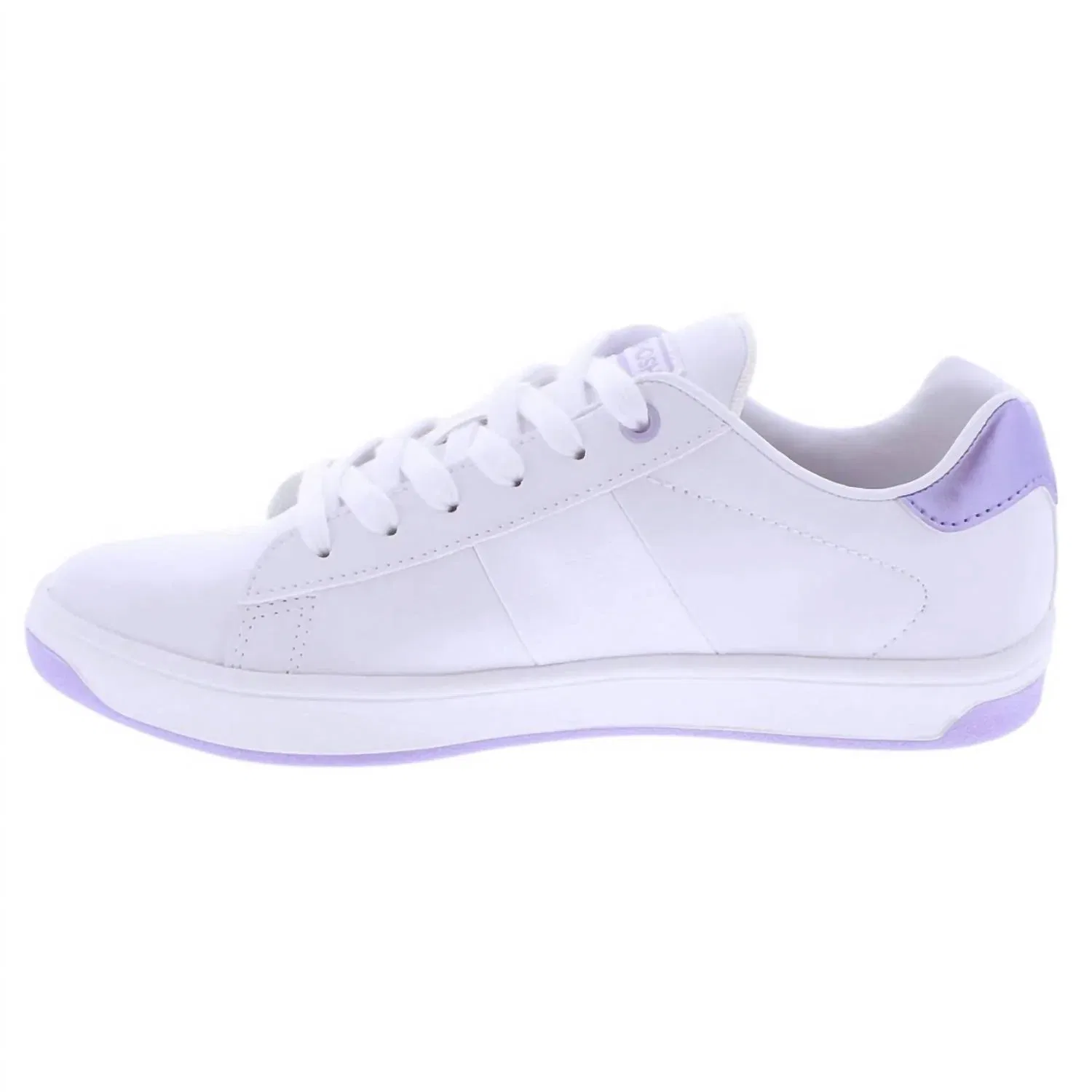 Детские кроссовки для девочек на плоской подошве Rally Sneakers Tsukihoshi, White/Lavender — фото 3