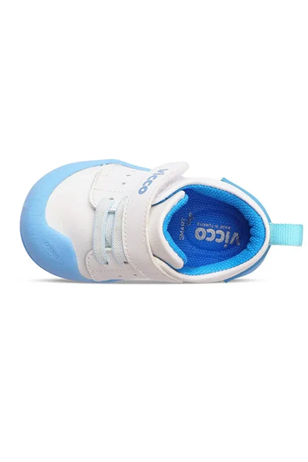 Детская обувь для начинающих ходить с ортопедической стелькой Vicco, Blue — фото 3
