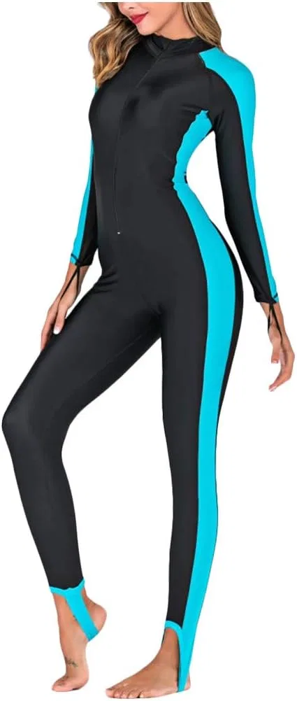 Женский цельный купальник с эффектом push-up Tropical Vacation, Blue