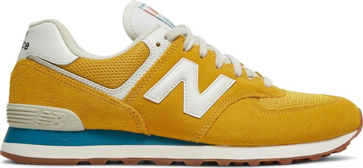 

Кроссовки New Balance 574 'Rainbow Pack - Varsity Gold', желтый