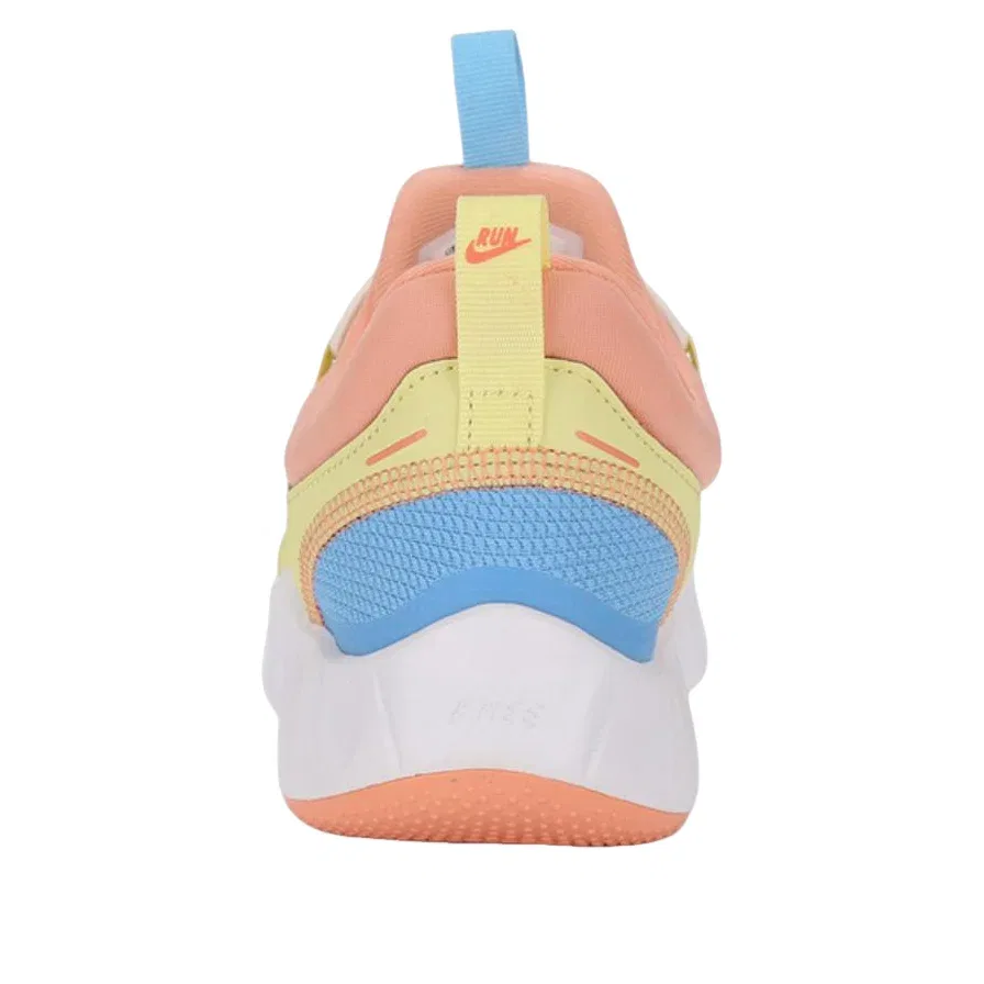 Детские кроссовки для бега с низким верхом Nike Free Ride Light Blue White, белый — фото 4