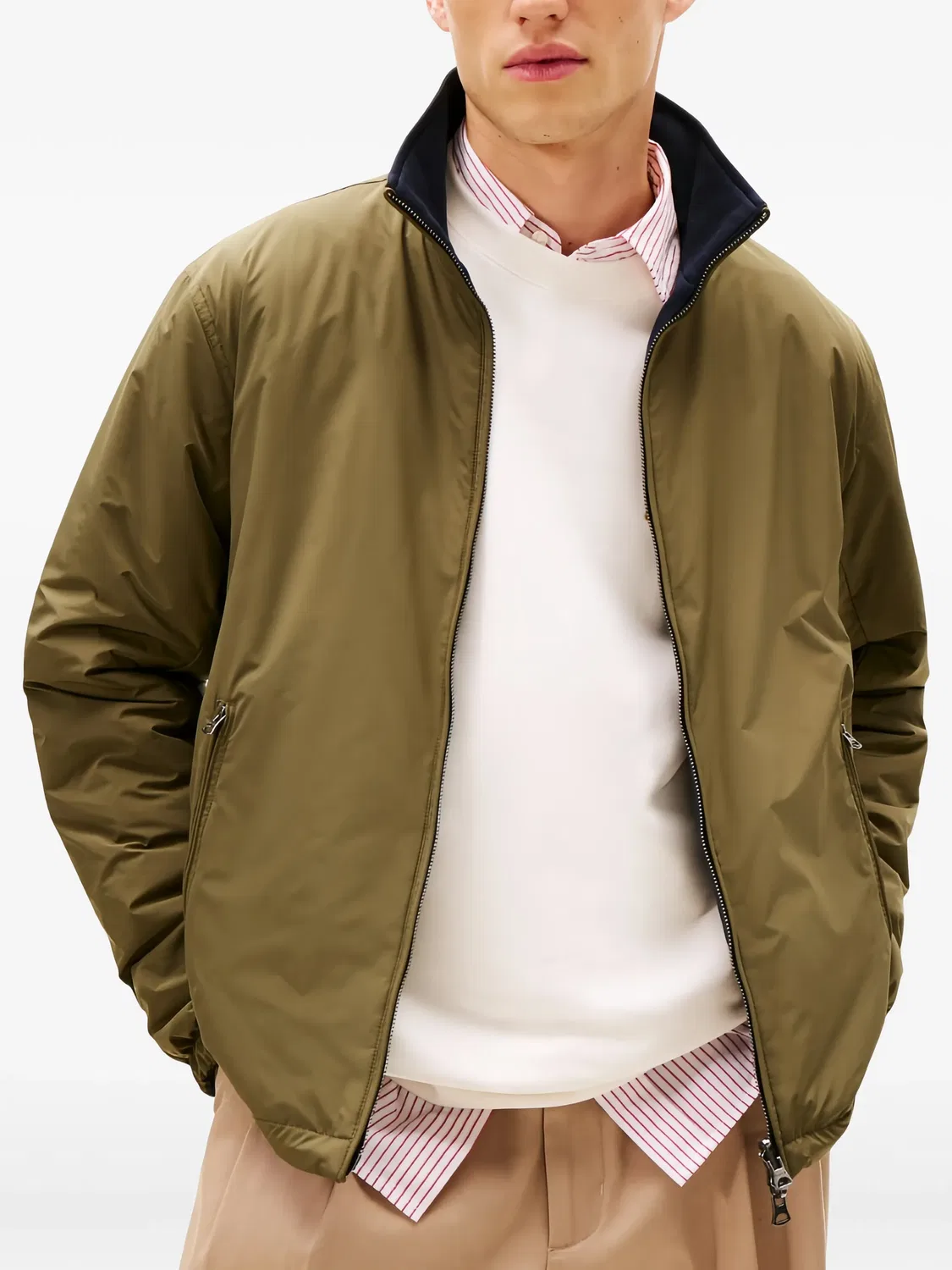 Двусторонняя куртка Tommy Hilfiger, зеленый