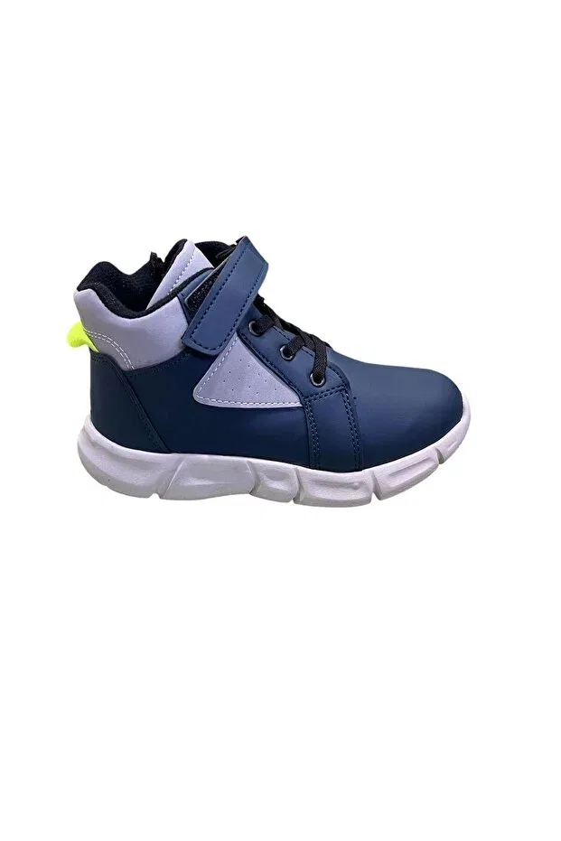 Детские ботинки на липучках Hira orthopedic unisex booties kids boots Cool, Navy Blue — фото 3