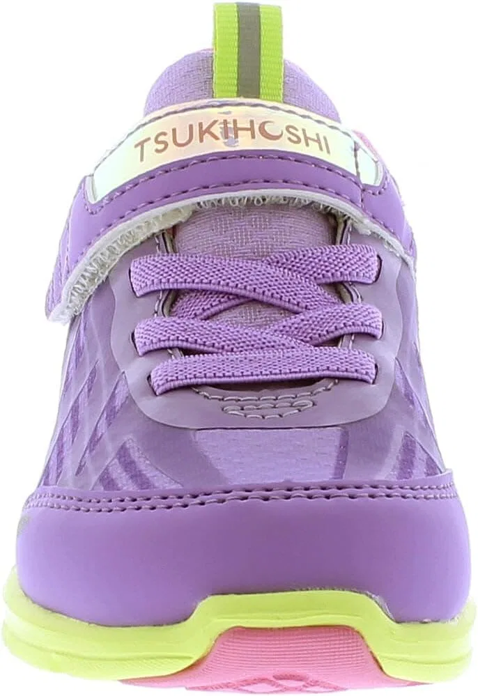 Детские кроссовки с принтом TSUKIHOSHI Jet, Lavender/Apple — фото 3
