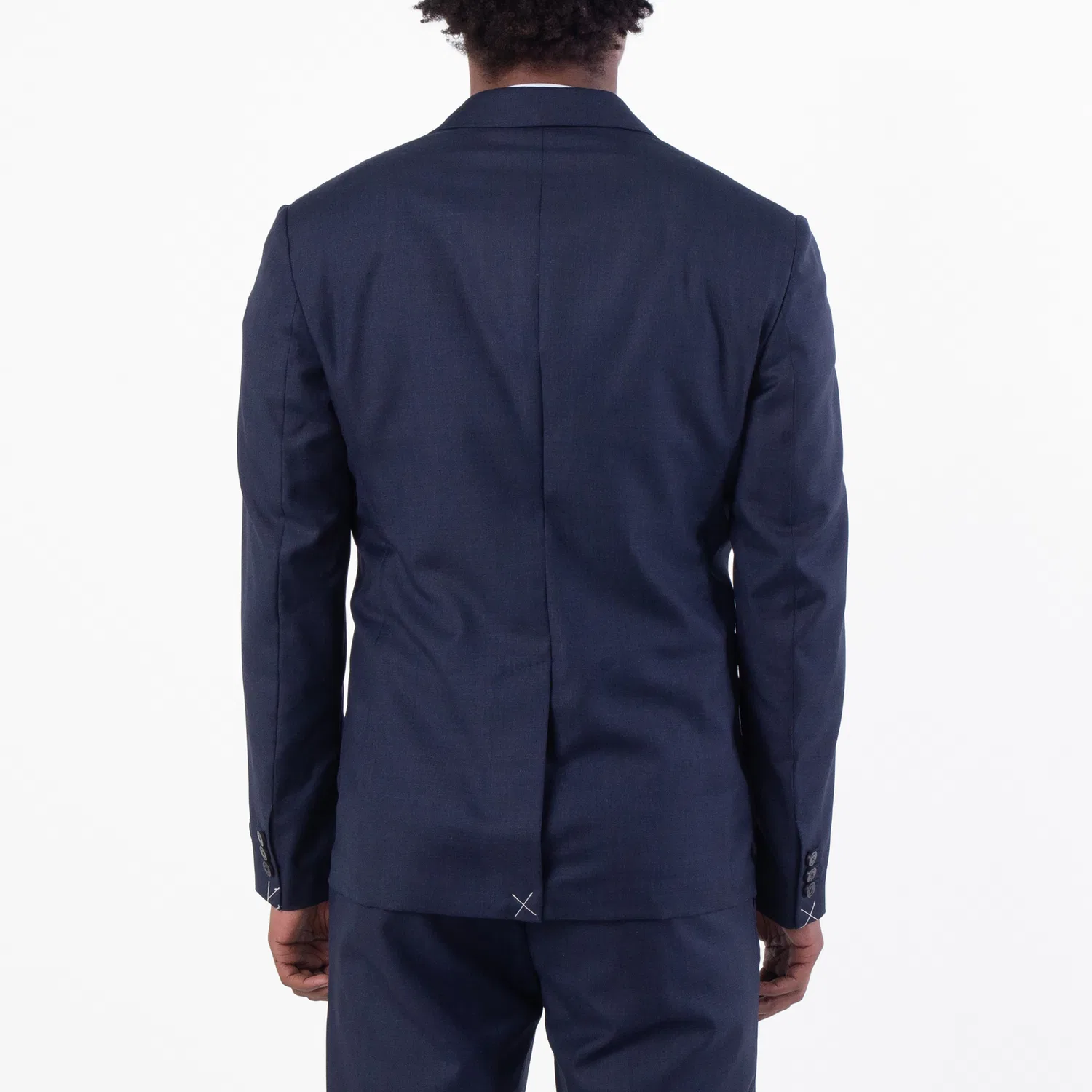 Блейзер однобортный Medusa Wool Versace, Ink Blue — фото 4