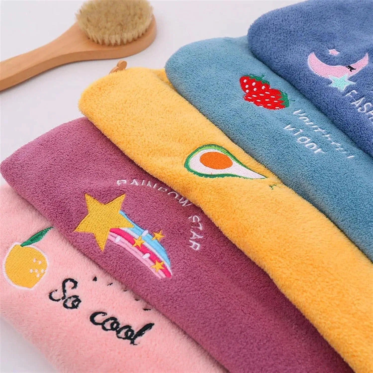 Шапочка для душа Microfiber, LHSJYG, Фиолетовый — фото 3