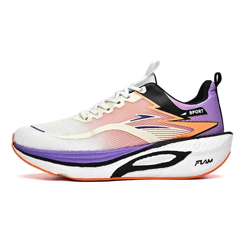 Детские кроссовки для бега с принтом VENICEW, White Purple