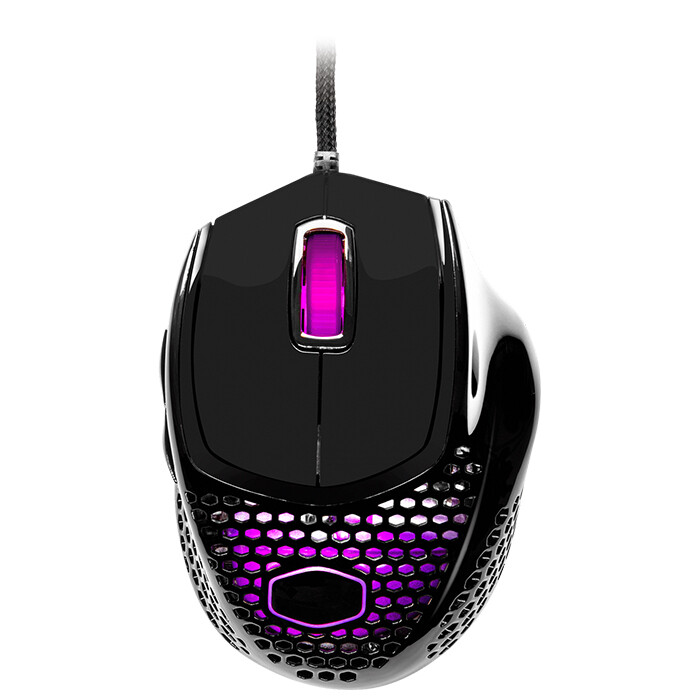 

Проводная игровая мышь Cooler Master MM720, глянцевый черный