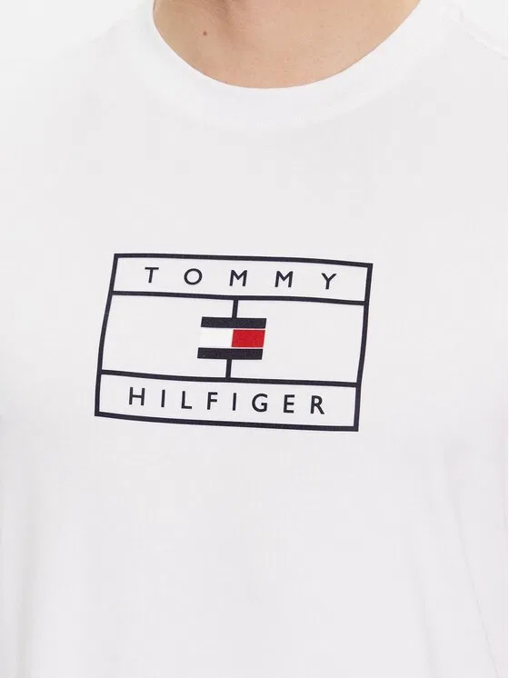 Футболка regular fit Big Graphic Tommy Hilfiger, белый — фото 4