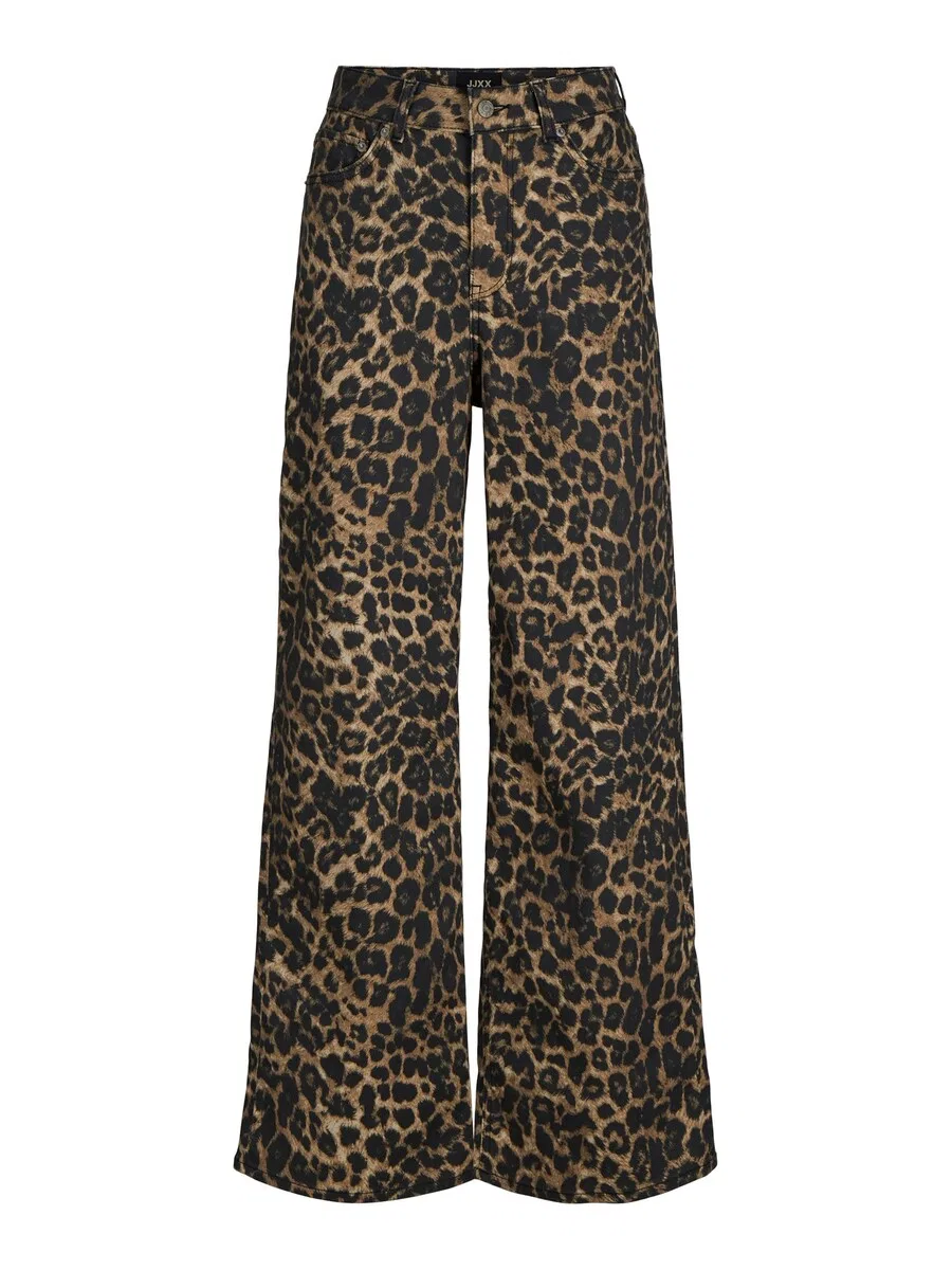 Джинсы JJXX Wide leg Jeans 'JXZoe Sarah' цвета капучино, светло-коричневый