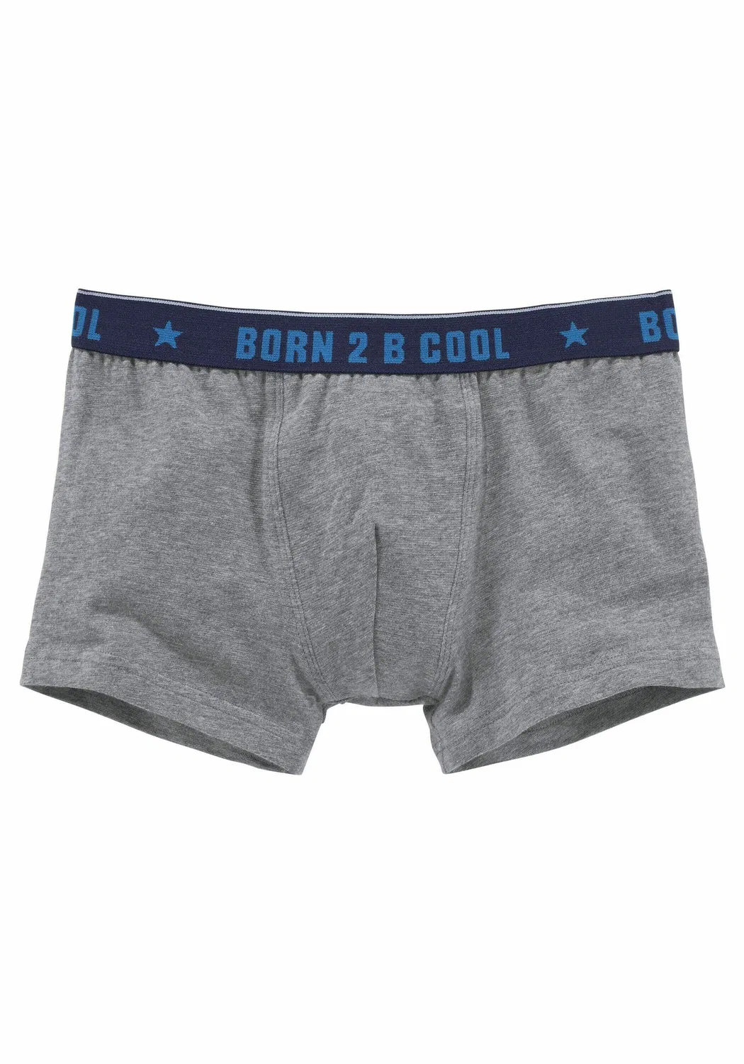 Детские боксеры из хлопка с контрастным поясом Authentic Le Jogger, Blau Mitternachtsindigo — фото 2