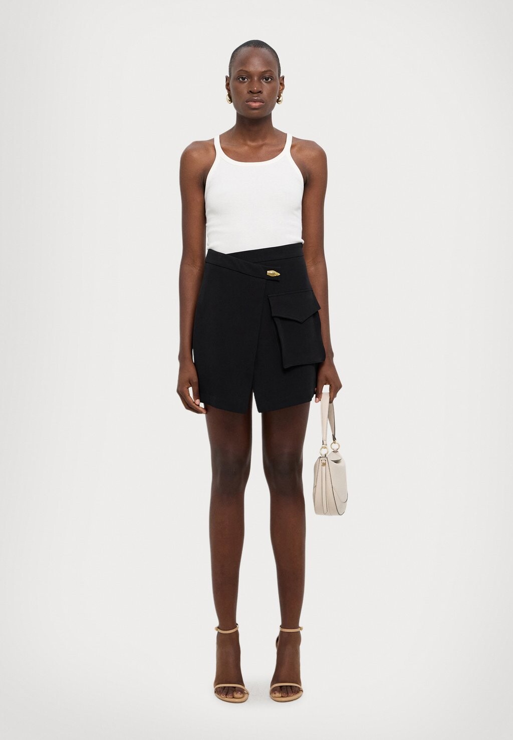 

Мини-юбка MINI FLARED Just Cavalli, черный