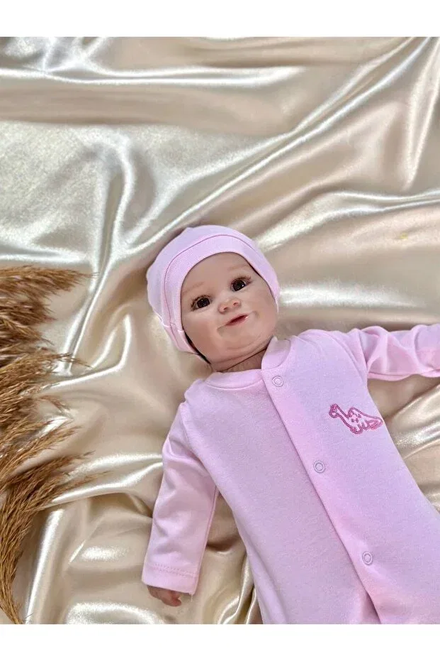 Детское для девочек боди-комбинезон с длинным рукавом Basics Zuff Baby, Pack Of 2 — фото 3