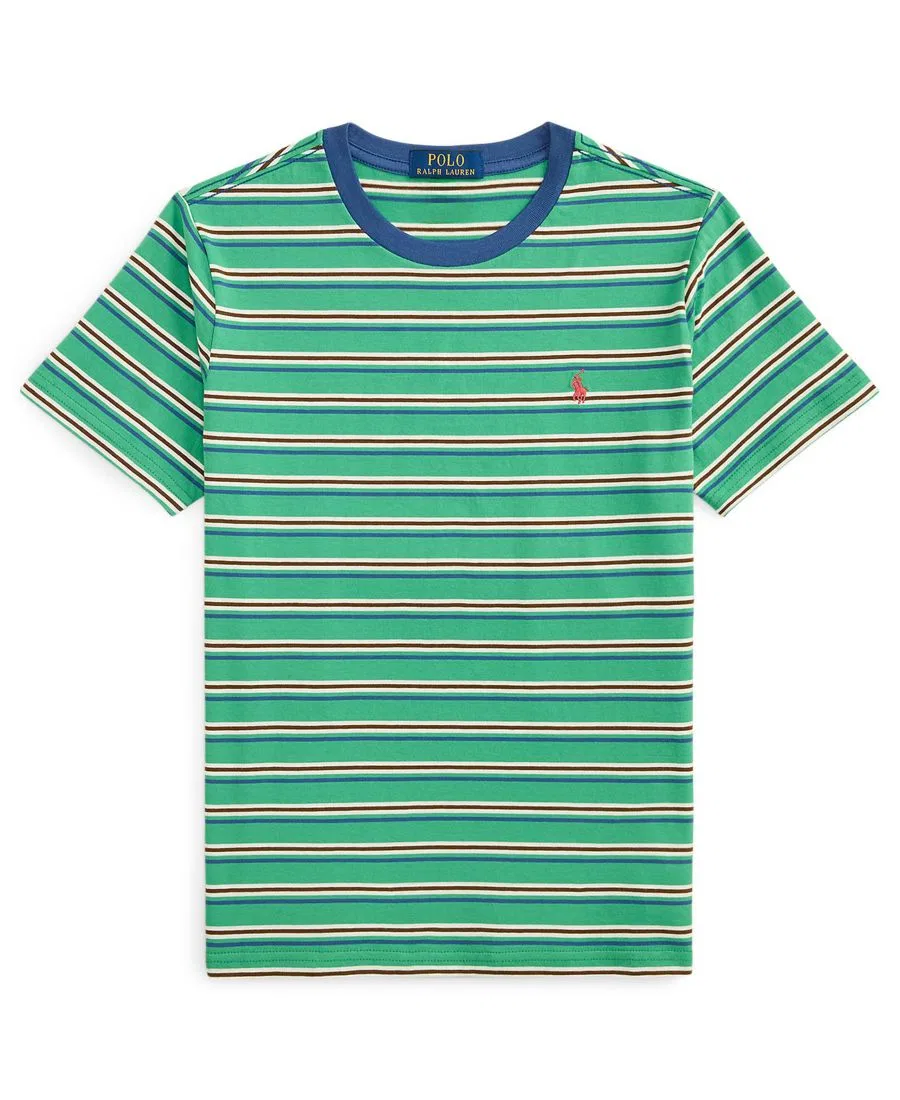 Детская футболка с коротким рукавом Polo Ralph Lauren, Raft Green Multi