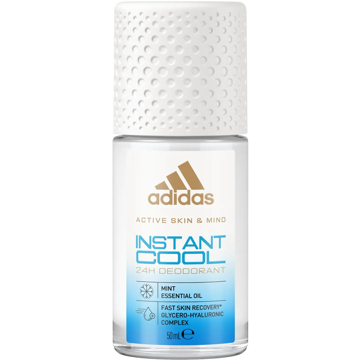 

Adidas Active Skin&Mind Instant Cool шариковый дезодорант унисекс, 50 ​​мл
