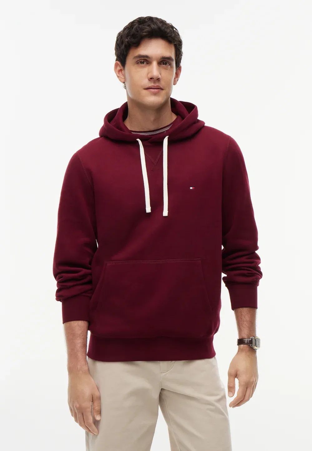Сезонная толстовка - худи Tommy Hilfiger, Burgundy