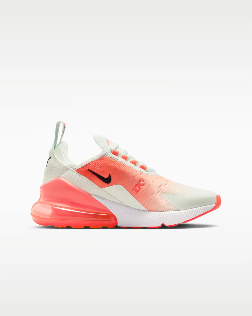 Кроссовки для детей постарше Nike Air Max 270, Barely Green/Hot Lava/Black — фото 3