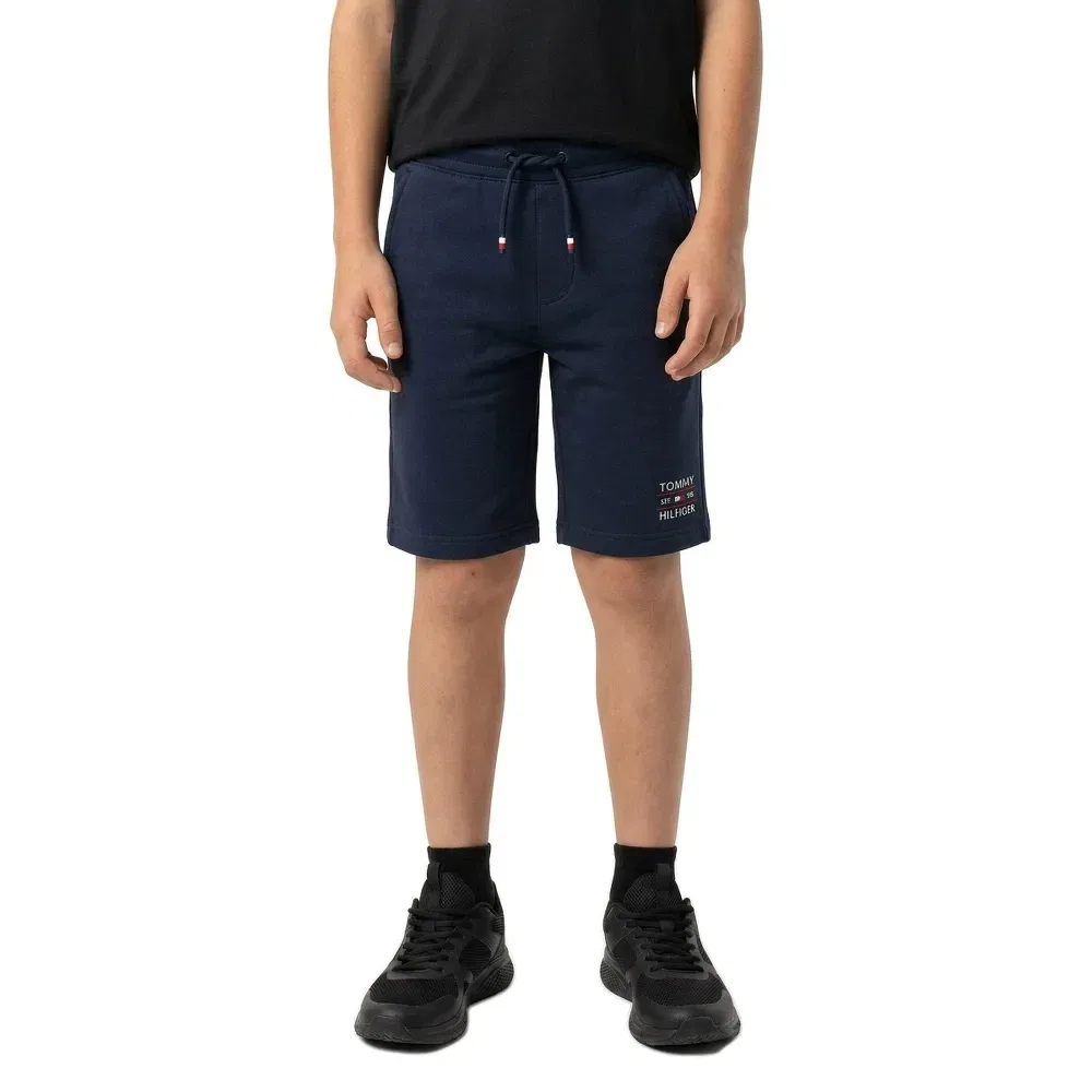 Шорты с флагом Tommy Hilfiger, синий — фото 2