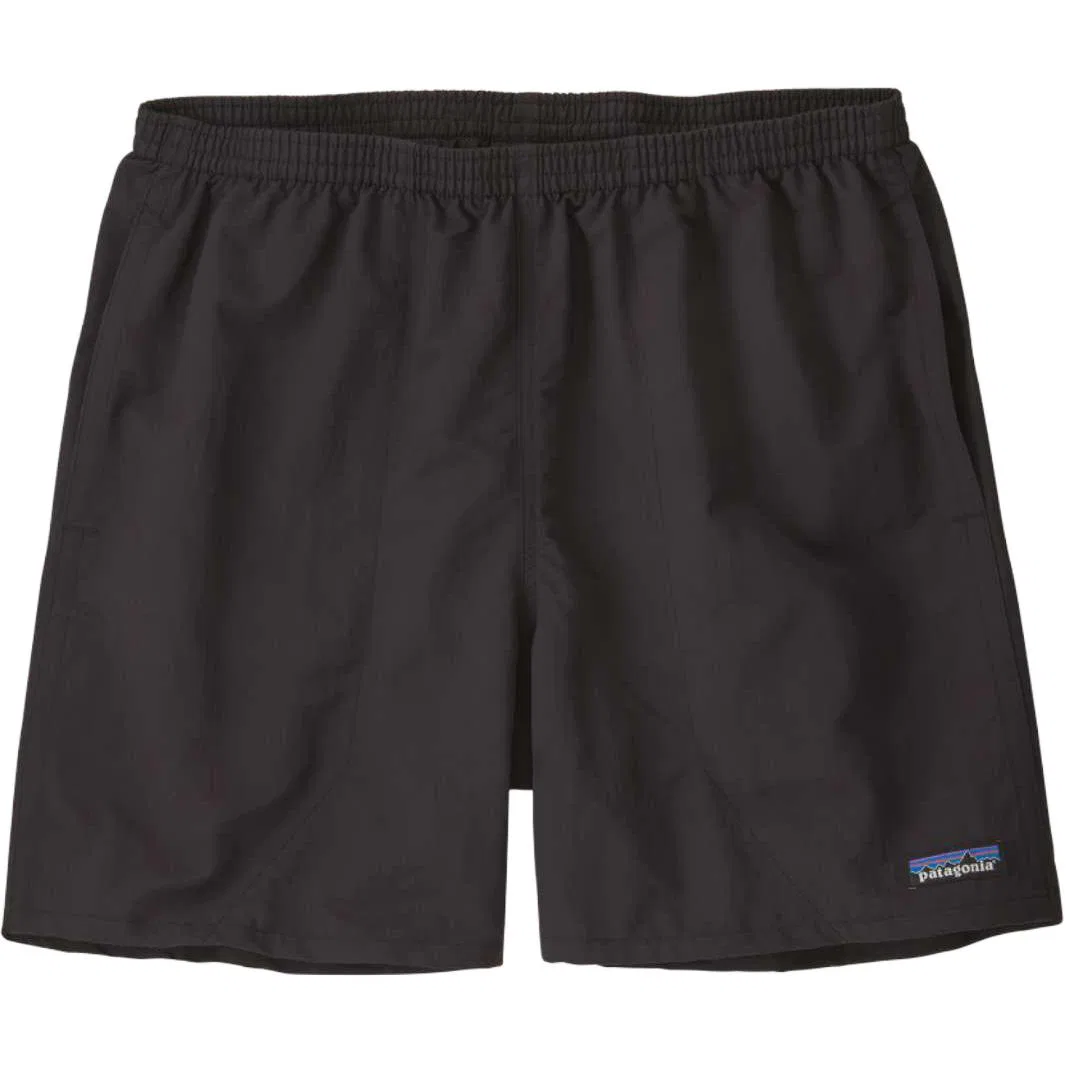 Мужские шорты свободного кроя с логотипом Patagonia, Black Blue Logo/BKLA