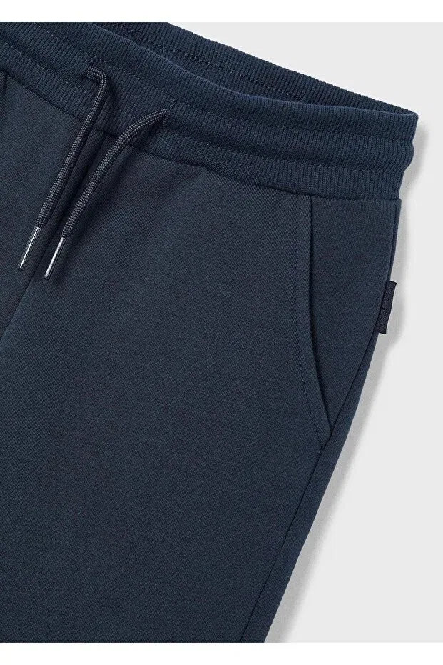 Детские спортивные штаны для мальчиков с принтом Mayoral, Navy Blue — фото 3