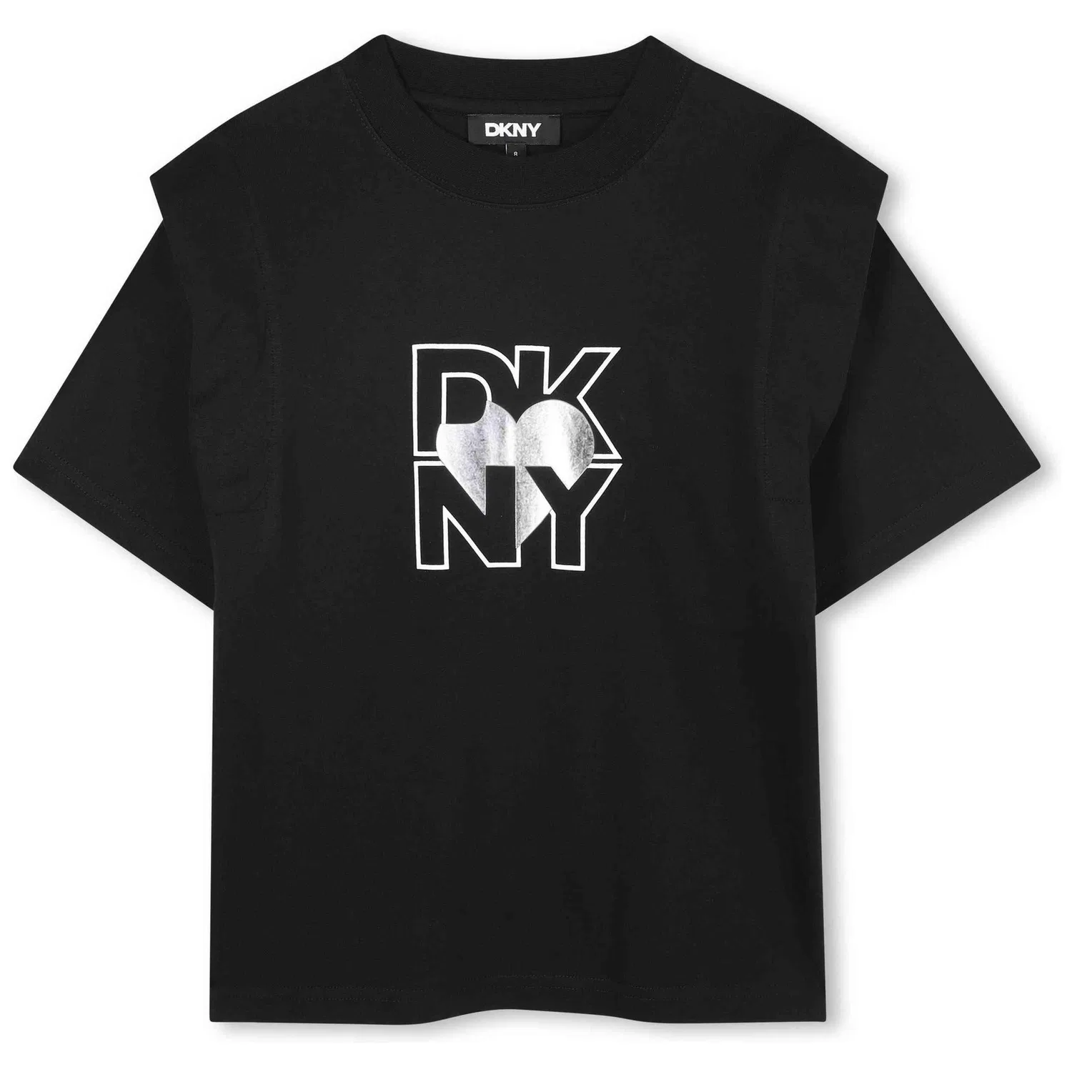 Детская футболка с коротким рукавом Dkny D62417_09B, Schwarz