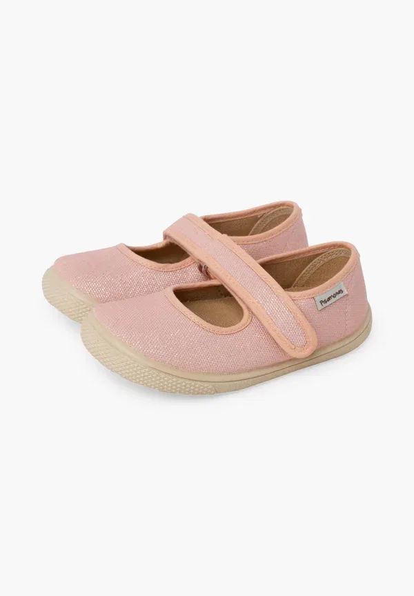 Ботинки с застежкой-липучкой Merceditas Pisamonas Rosa Peach, розовый — фото 2