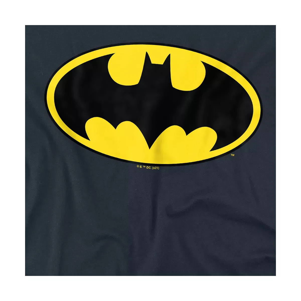 Детский свитшот для девочек с принтом Batman Classic Logo Batman, Navy — фото 2