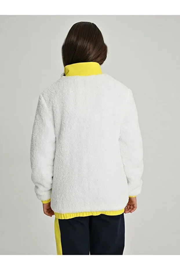 Детские свитшот для девочек с длинным рукавом Fenerium, White — фото 4