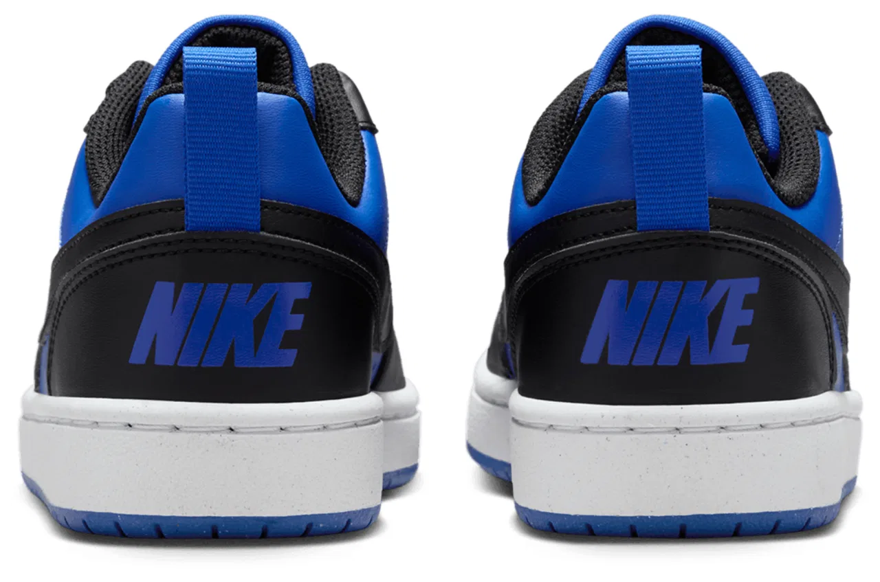 Кроссовки для мальчиков Court Borough Low Recraft Nike, цвет White/Game Royal/Black — фото 4