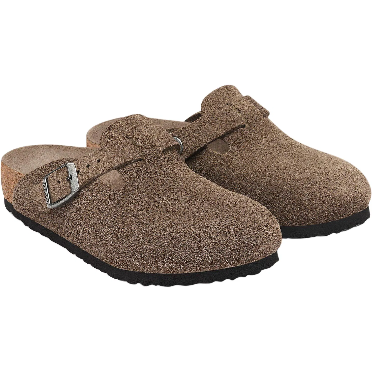 Детские шлепанцы для улицы с закрытым носком Birkenstock, Umber — фото 4