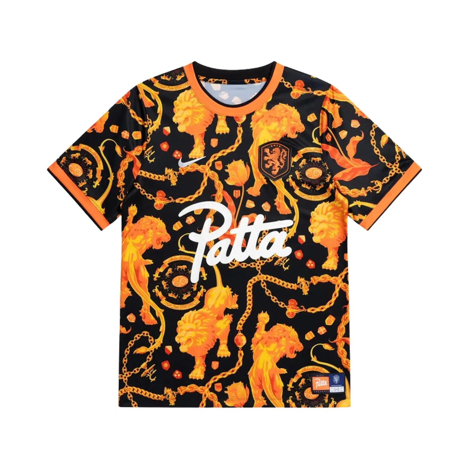 Футболка Nike Netherlands x Patta KNVB Pre-Match, оранжевый