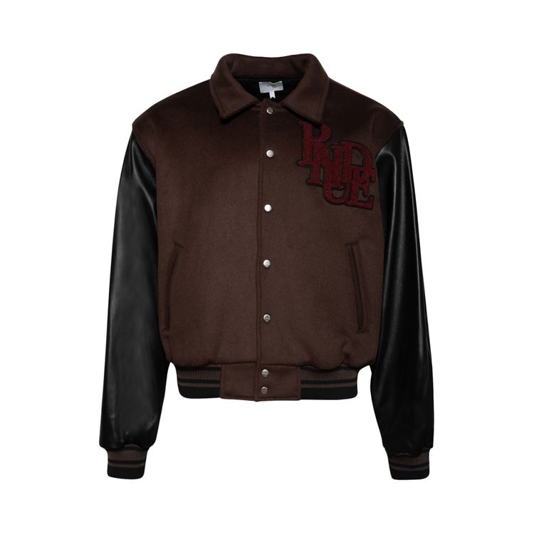 

Куртка Rhude Duck Varsity Jacket Brown, коричневый