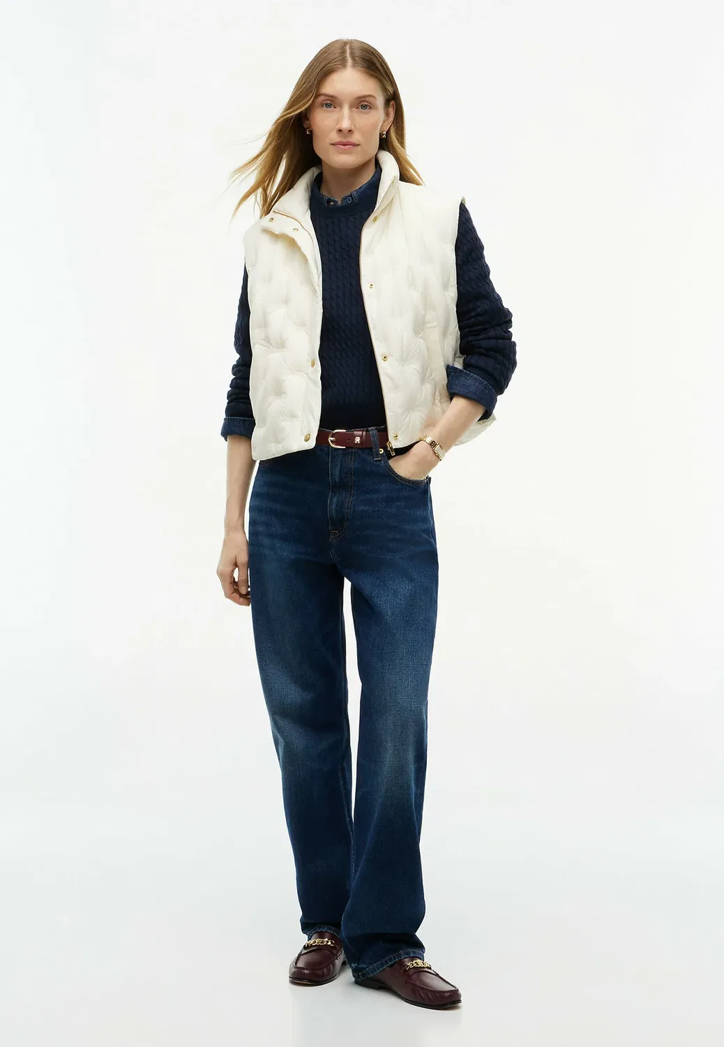 Жилет Tommy Hilfiger, Rich Cream — фото 2
