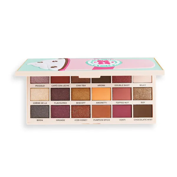 

Палитра теней Tasty Palette I Heart Revolution, цвет latte