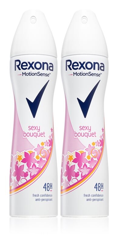 

Спрей-антиперспирант 2 х 150 мл (удобная упаковка) Rexona Sexy Bouquet