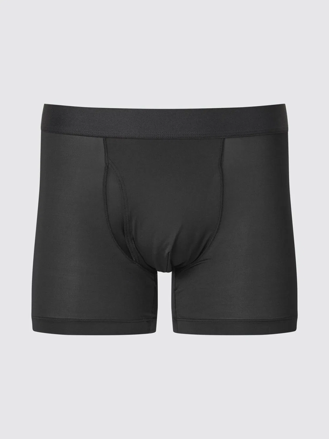 Шорты-боксеры трикотажные AIRism Uniqlo, черный