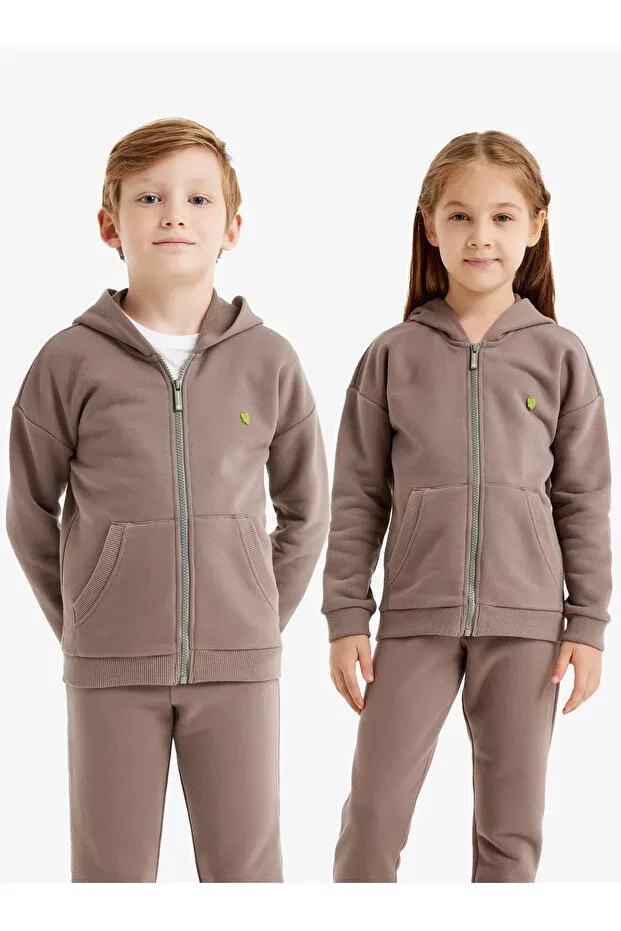 Детская толстовка для мальчиков с капюшоном Blackspade, Taupe