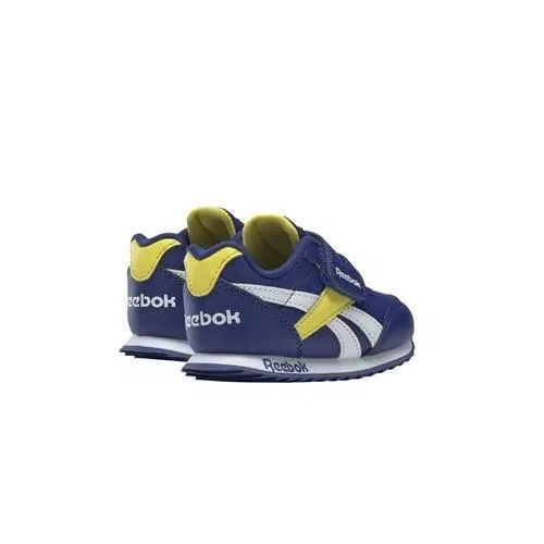 Детские кожаные кроссовки с принтом Reebok Royal CL Jogger, Navyblau — фото 3