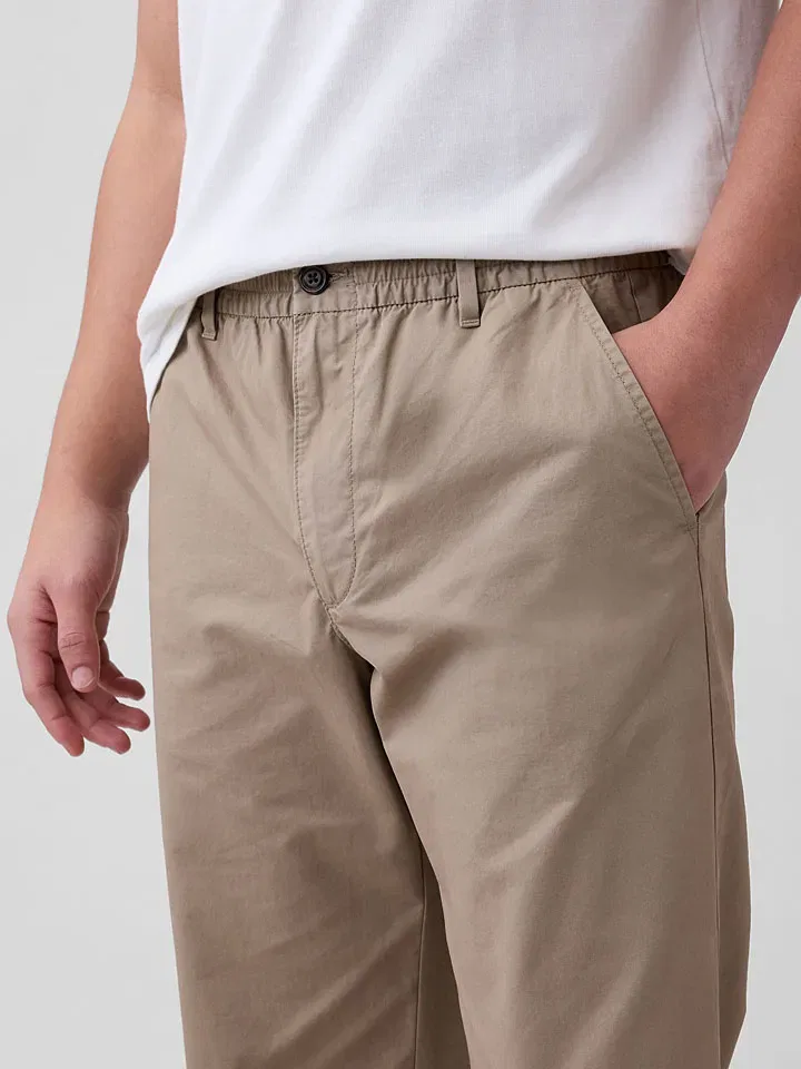 Мужские классические брюки GAP, Beige — фото 3