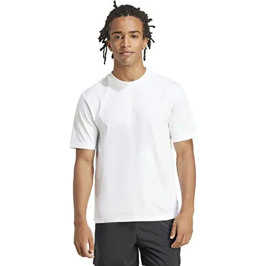 Спортивная футболка с коротким рукавом JF1092 adidas, Белый