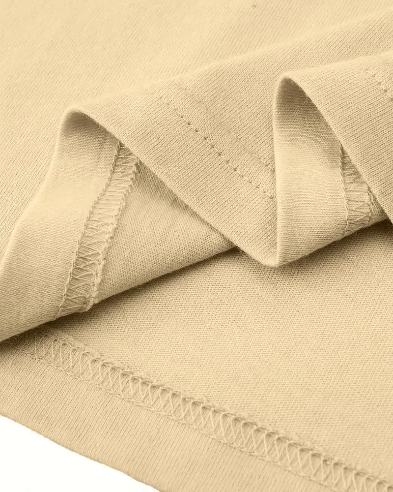Мужская футболка V-образным вырезом Regular Fit, Light Yellow Brown — фото 4