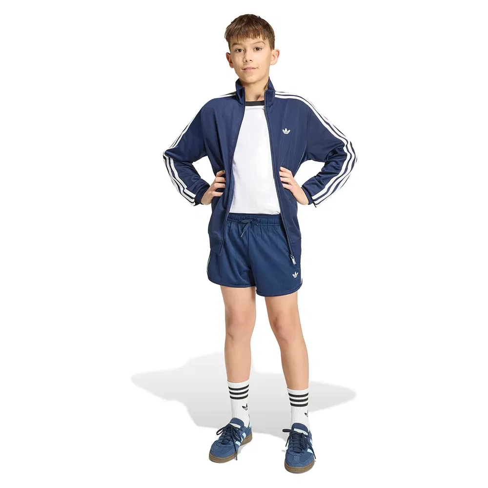 Шорты Adidas Originals Pinstripe Sprinter, синий — фото 4