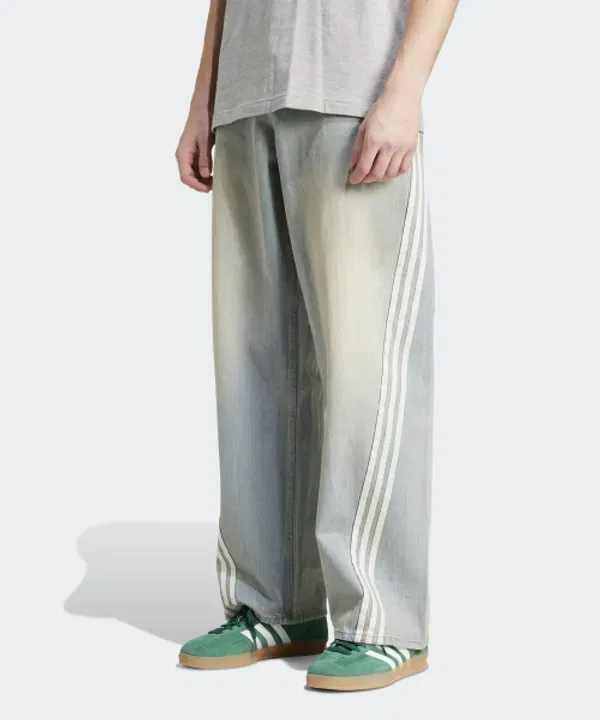 Джинсы свободного кроя Adilenium 3, Adidas, светло-синий