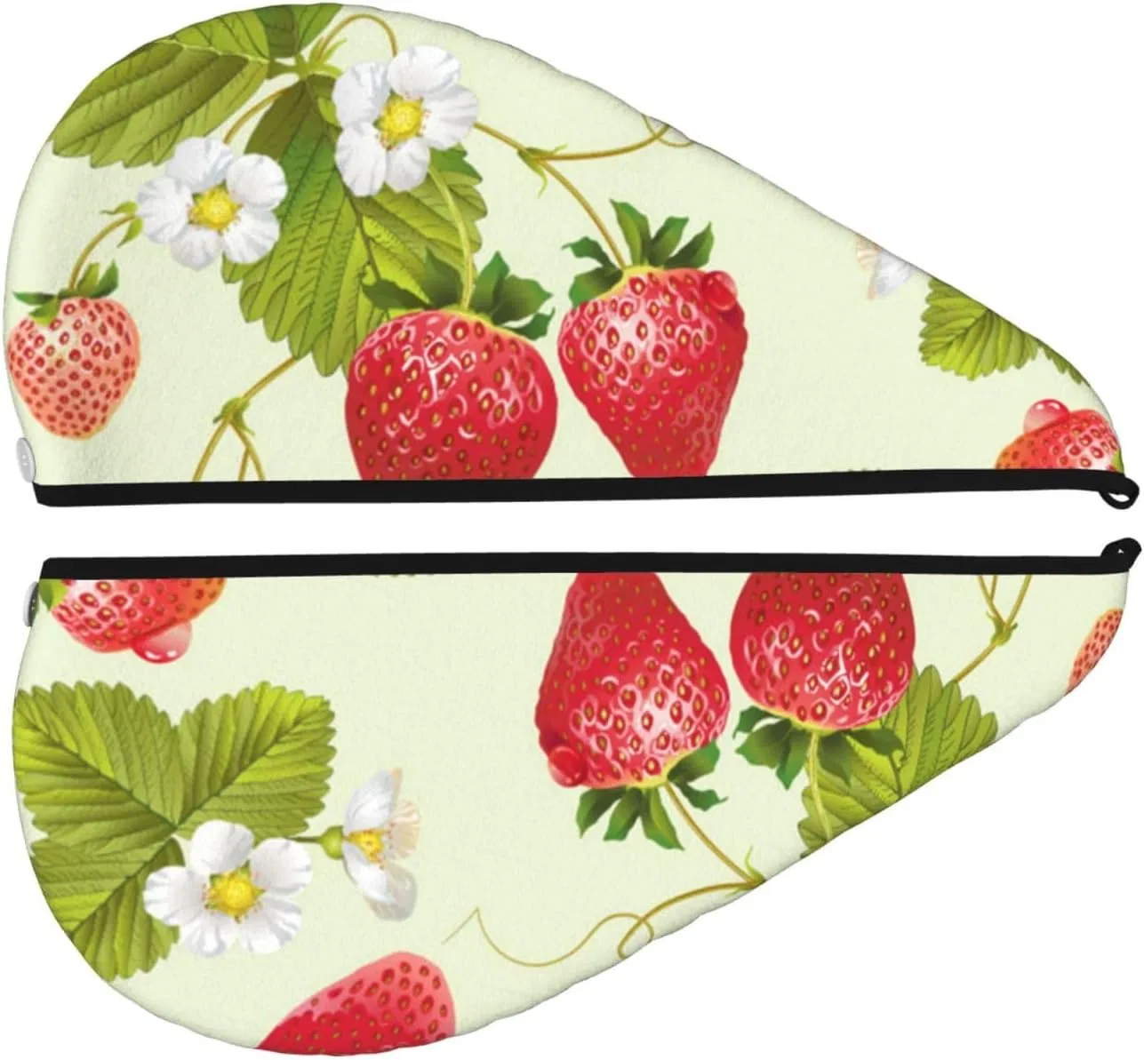 Шапочка для душа, клубника, COMAAM, 64x26 см, Beautiful Strawberry — фото 2